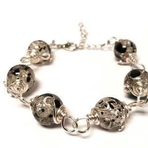 Spiral Wrapped Bracelet-Wire Wrapped Jewelry